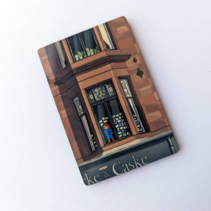 The Hyndland Bear Magnet for wholesale by Turadh Design Co.