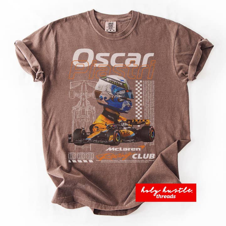 TheKingShirt - Wholesale Graphic Sweatshirt - Women's - Vintage McLaren Formula 1 Tee - Piastri Racing Fan Gift
