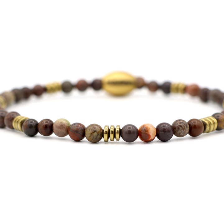 Empat batu Color jaspis (plata o oro) para venta al por mayor de by julian