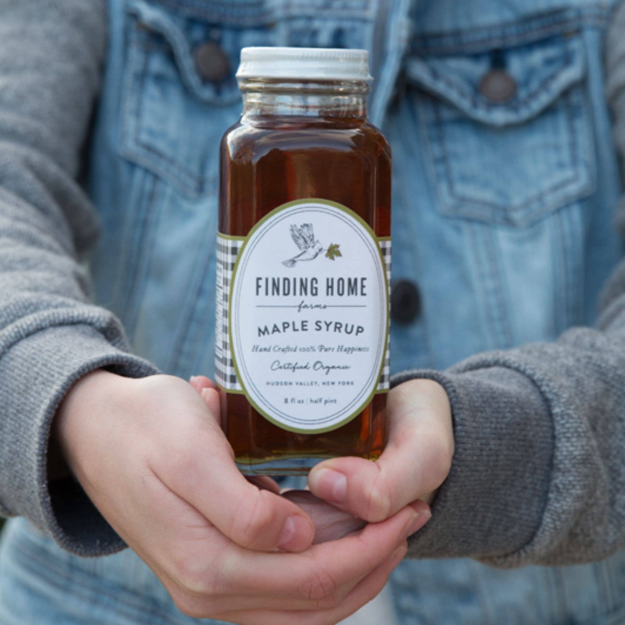 Finding Home Farms - Vente Sirops d'érable - Sirop d'érable biologique pur à 100 % - Bouteille de 8 oz style ferme6
