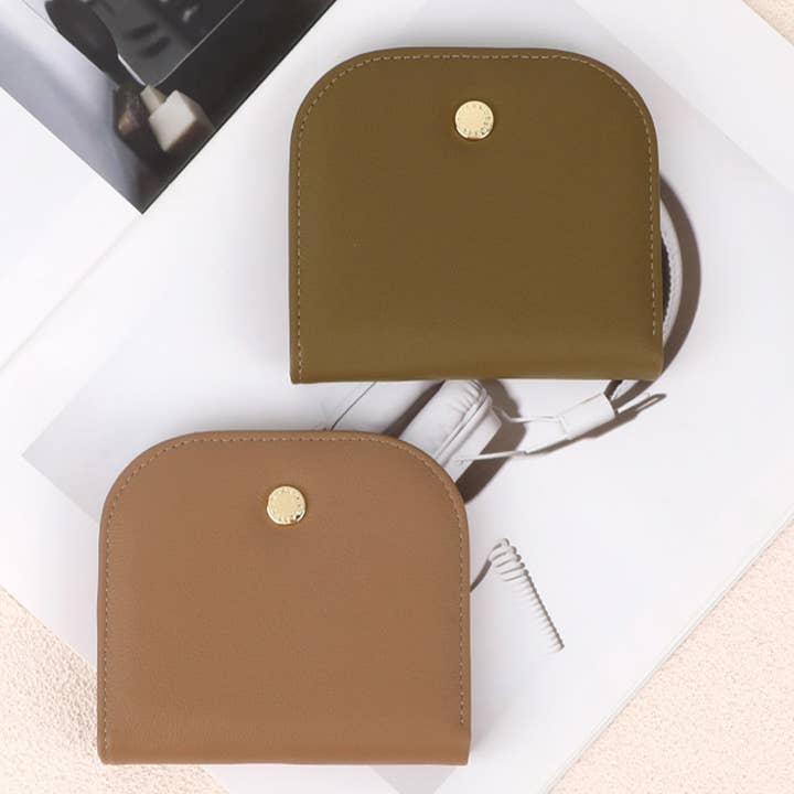ACCITY - Wholesale Wallet - Women's - HALF ROUND MINI CUTE AND COMPACT WALLET_CWAB1655