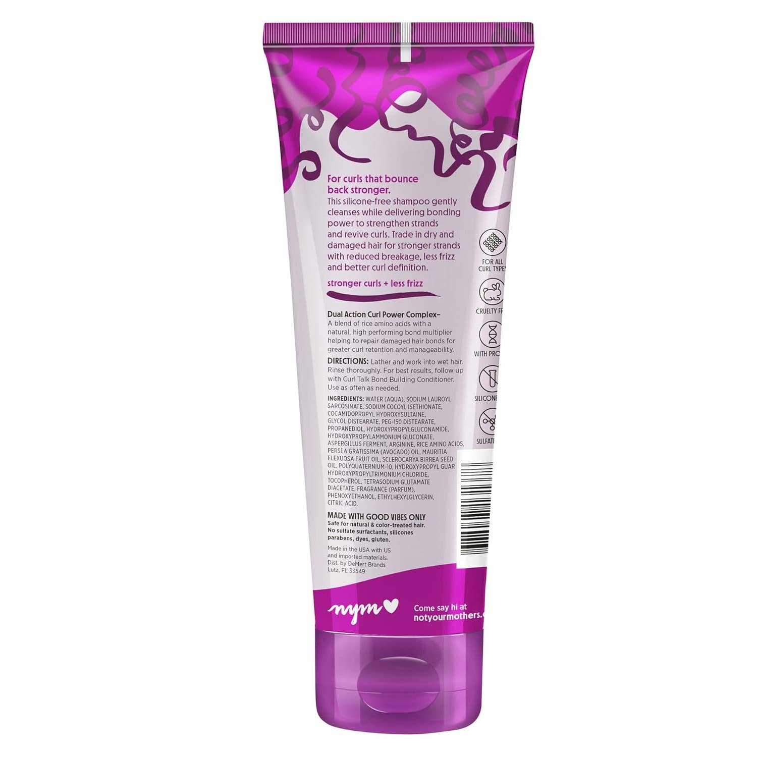KT Supply - Wholesale Hair Conditioner - Not Your Mother Curl Talk Bonding Conditioner 8 oz1