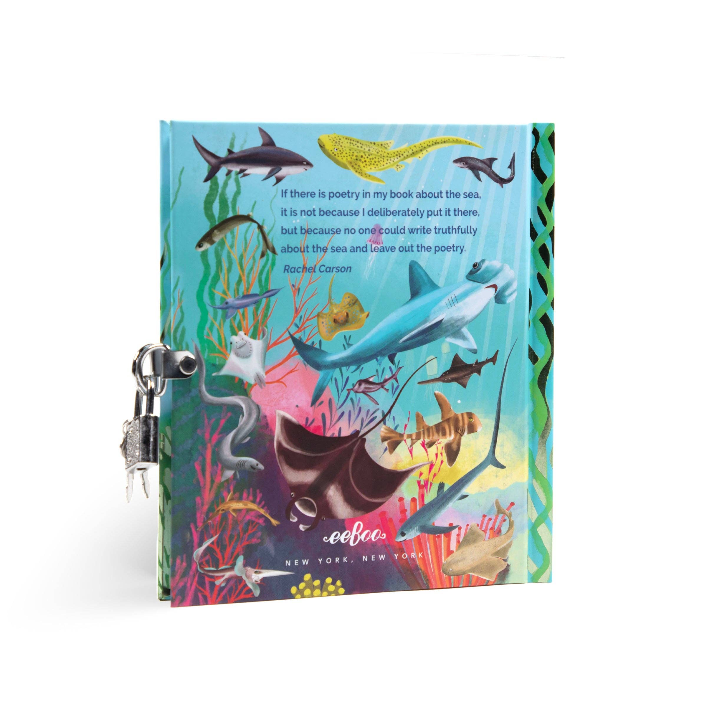eeBoo - Wholesale Journal/Diary - Kids - Sharks and Friends Journal1