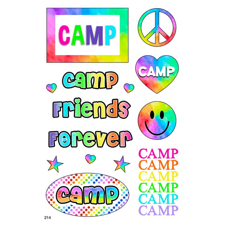Cling It - Camp Friends Forever. for wholesale by Namedrops