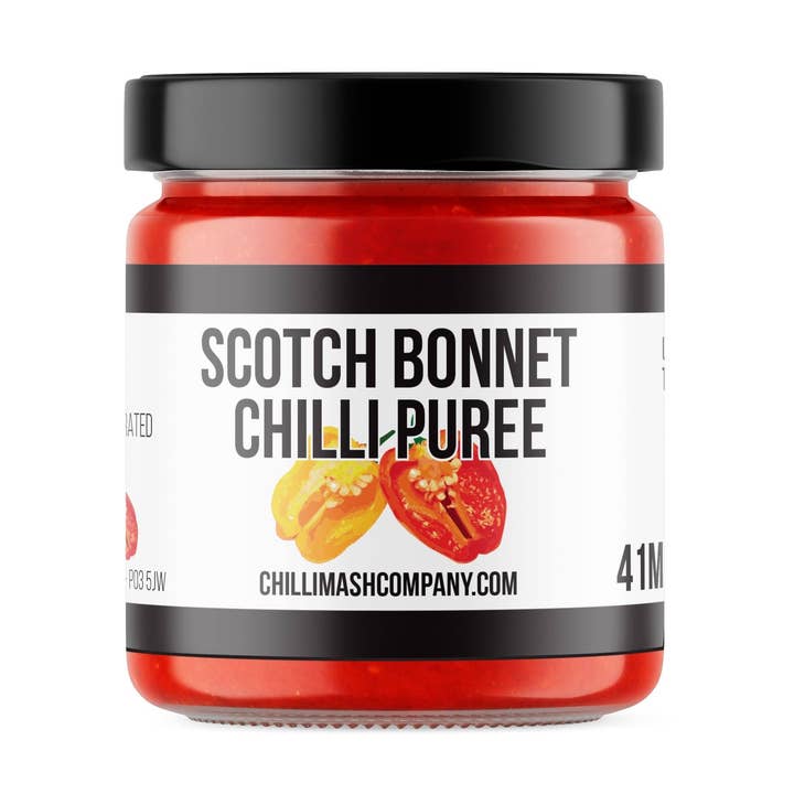 Scotch Bonnet Chilli Puree F | Chilli Mash Company | 41ml for wholesale by Chilli Mash Company