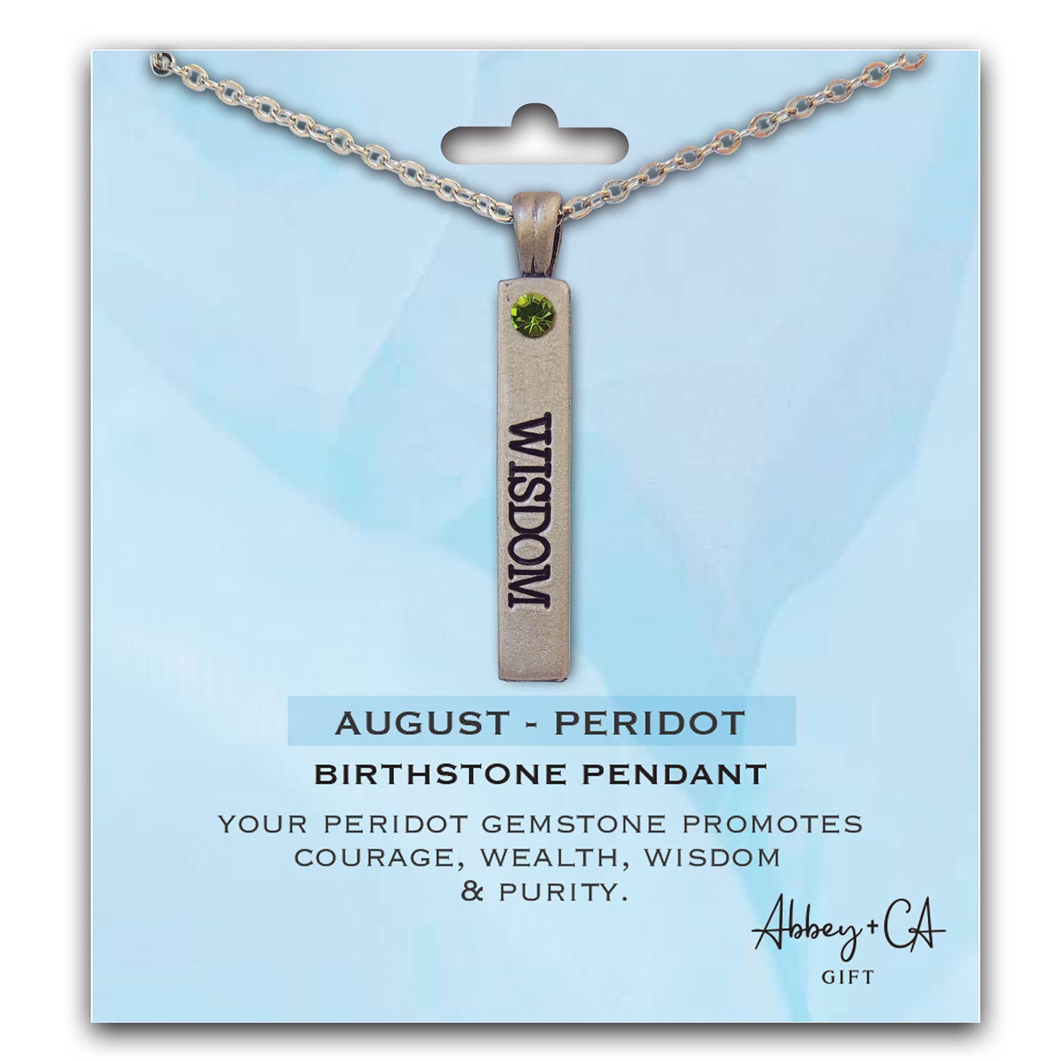 Abbey + CA Gift - Wholesale Pendant/Charm Necklace - Birthstone Pendant Necklace7