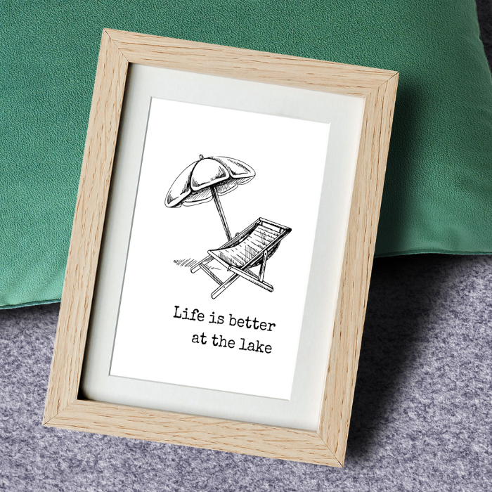 Witty Words - Cards and Wall Art - Wholesale Picture Frame - 4 in 1 Cottage Witty Word Display & Storage -  Frame Set28