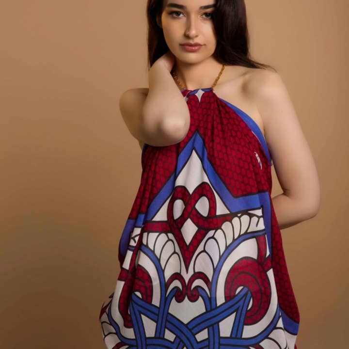 Bufanda con adornos extragrandes para venta al por mayor de Anet’s Collection