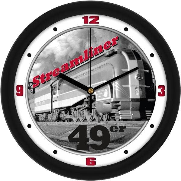 Streamliner 49er Retro Wall Clock for wholesale by Sun Time