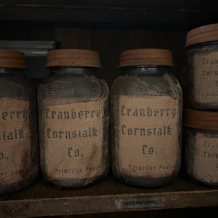 The Cranberry Cornstalk Co. - Vendita all'ingrosso Candela in vasetto - Candela Primitive Soy Jar2