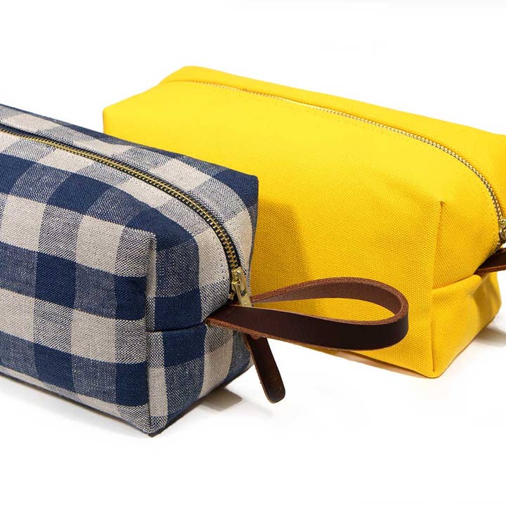 General Knot & Co. – Großhandel Kosmetiktasche – Unisex – Sonnensegeltuch-Reiseset