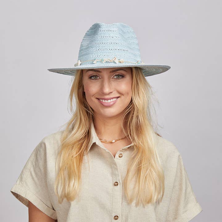 American Hat Makers - Wholesale Straw hat – women's - Straw Sun Hat - Style Verona (Prepack of 6)