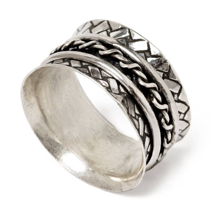 Bali Alliance Engraved In Silver for wholesale by El Expreso de Oriente