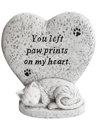 DF20180 - Cat Heart On Base for wholesale by David Fischhoff Ltd