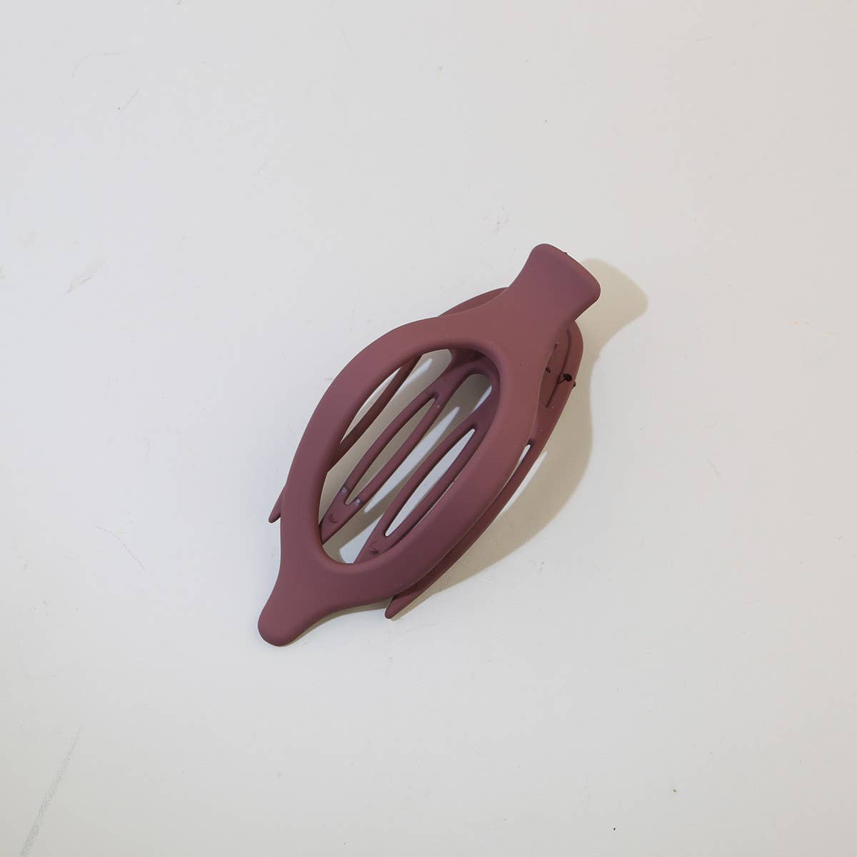 ACCITY - Wholesale Hair Clip - Women's - Glossy Matte Oval Hair Clip-Large Duckbill Style_CWAHA0747942