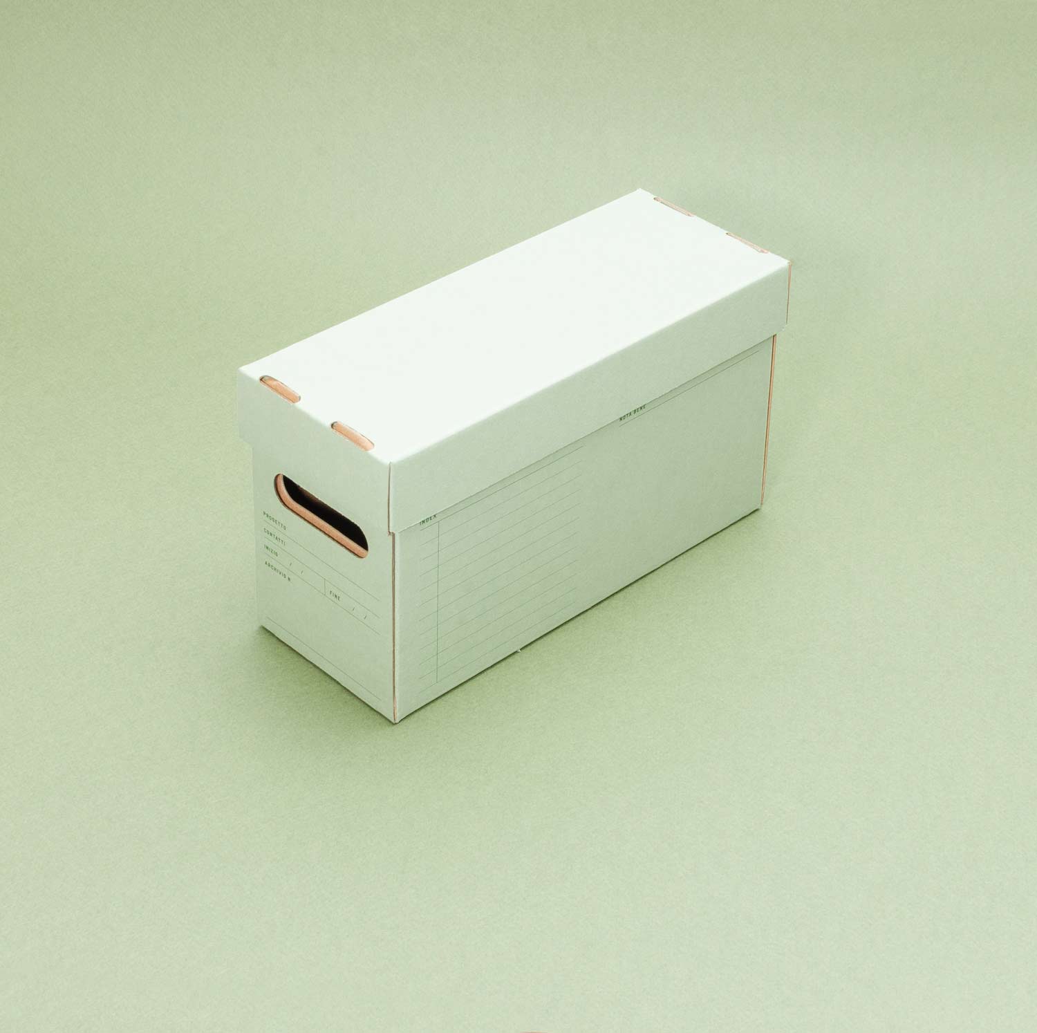 Foglietto – wholesale Storage Bin – Archivio - Cardboard storage box5