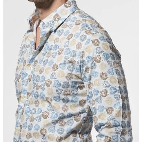 6692 Cro Print Hidden Button Shirt for wholesale on Faire1