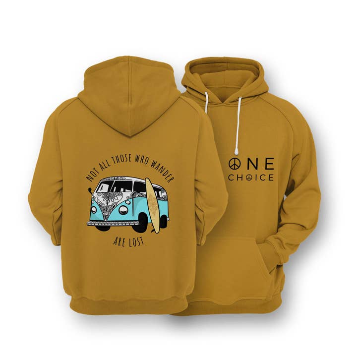 Sweat à capuche durable - Campervan pour la vente par One Choice Apparel