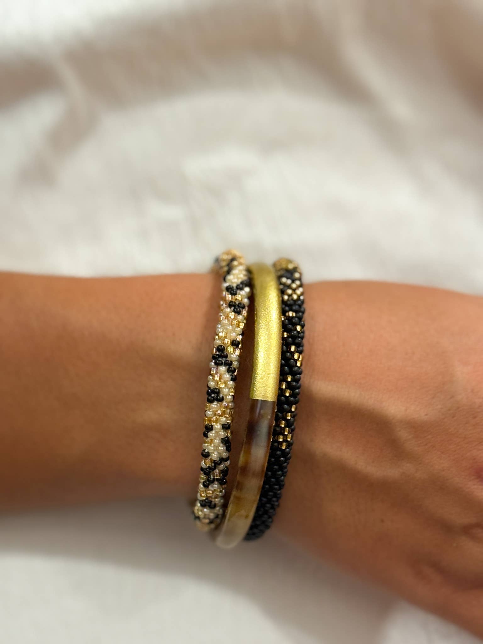 MAISON KIZO - Wholesale Beaded Bracelet - New A/W 2026 Collection Nepalese Bracelet N241