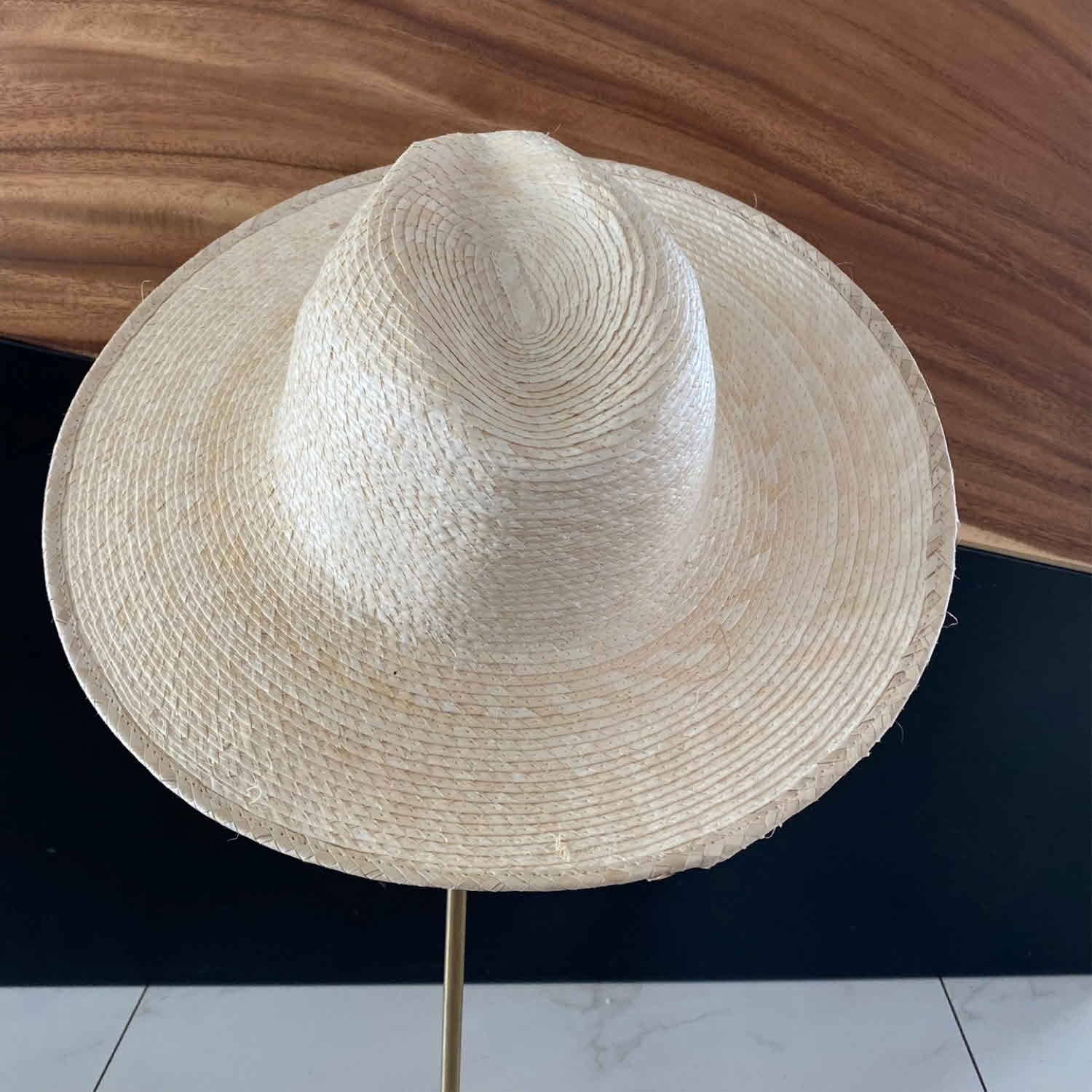 Bella Betty - Wholesale Straw Hat - Women's - Summer fedora in natural palm leaf straw (Copy)0