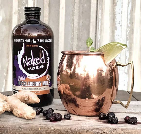 Naked Mixers - Wholesale Cocktail Mix/Syrup - Naked Huckleberry Ginger Mule2