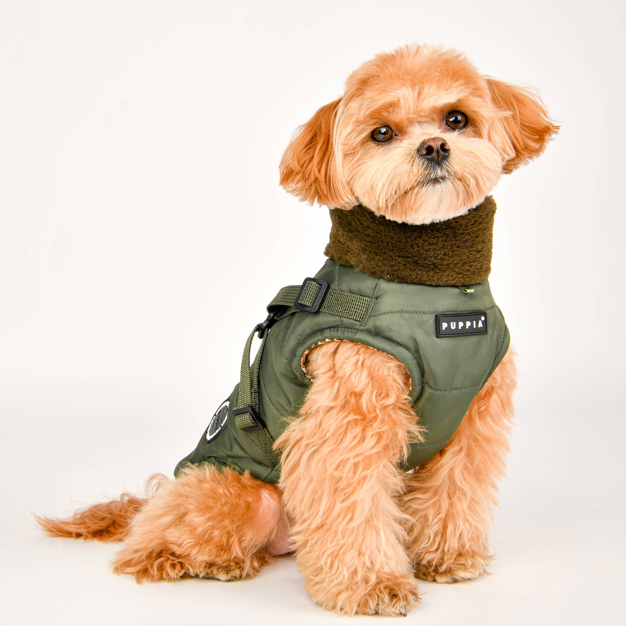 Puppia International Inc. - Wholesale Pet Coat - Dog - DONAVAN WINTER DOG COAT INTEGRATED HARNESS7