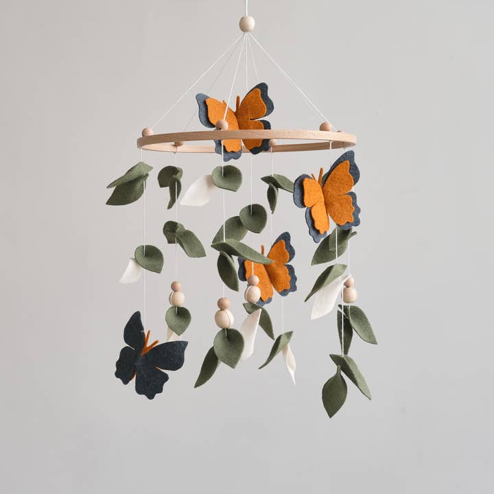 ChilDreams – wholesale Baby mobile – Butterfly Baby Mobile - Monarch Butterfly Crib Mobile