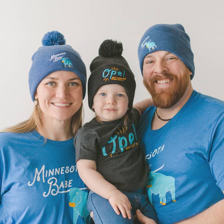 Sweetpea and Co. - Wholesale Beanie - Women's - Minnesota Babe Winter Beanie Hat, Knit Hat