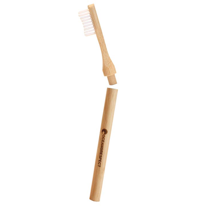 Oceansrespect 🌊🌍🌱 – wholesale Toothbrush – Bamboo Toothbrush with Interchangeable Head1