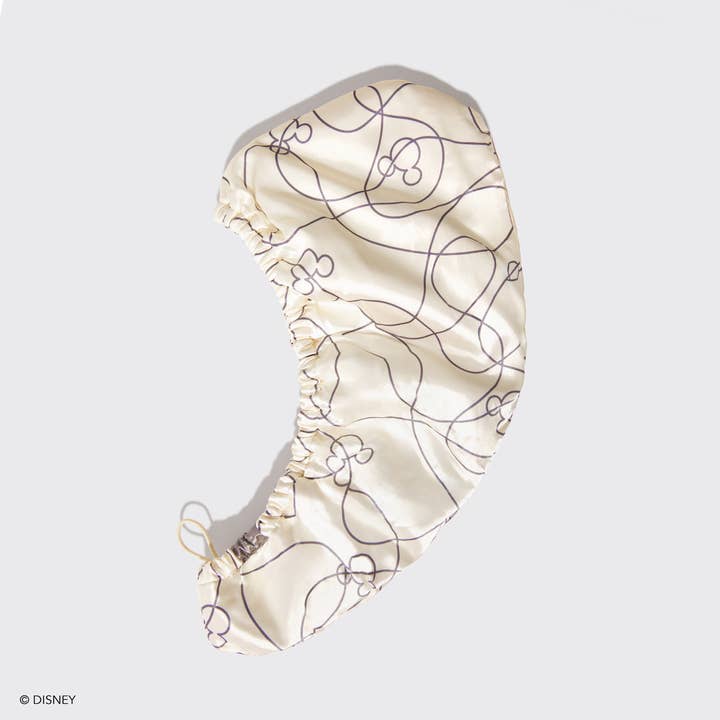 KITSCH - Wholesale Hair Towel/Wrap - Kitsch & Mickey and Minnie Satin-Wrapped Hair Towel2