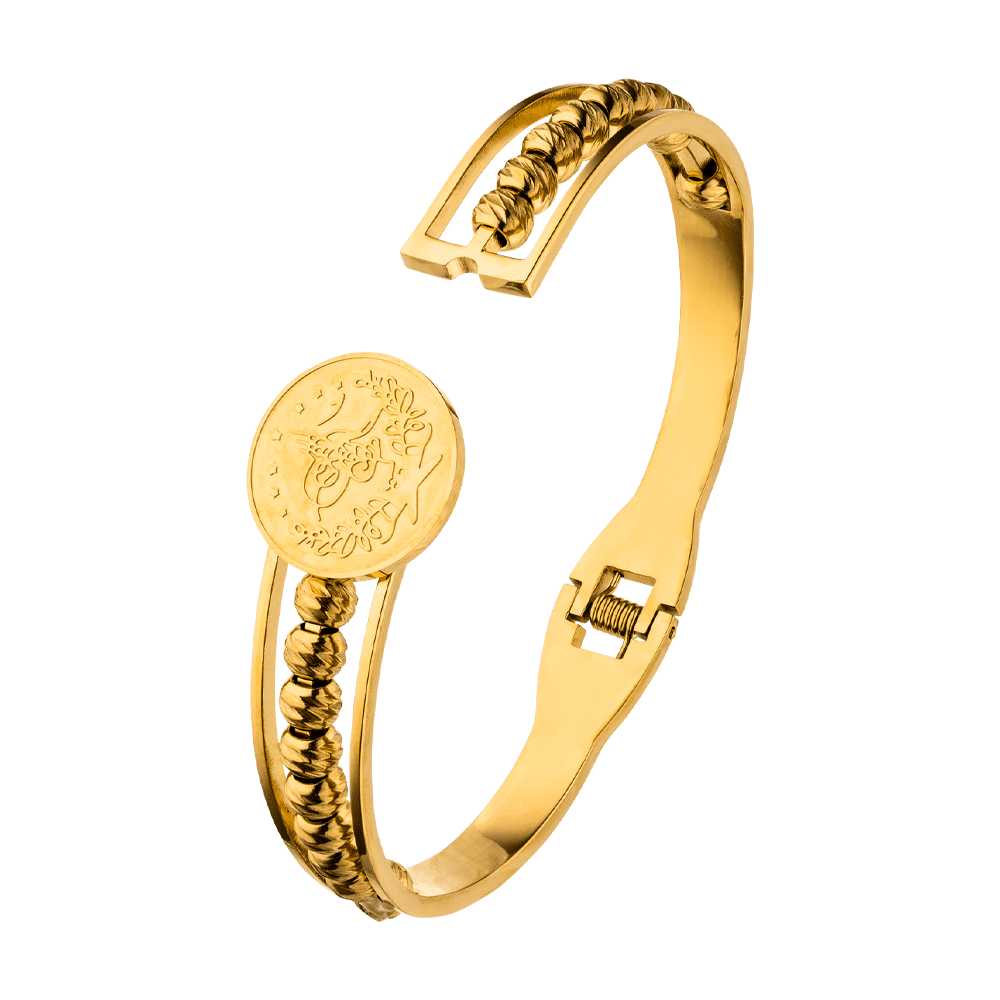Schmuckgroßhandel - Wholesale Bangle Bracelet - Oriental Bracelet | 18K gold-plated3