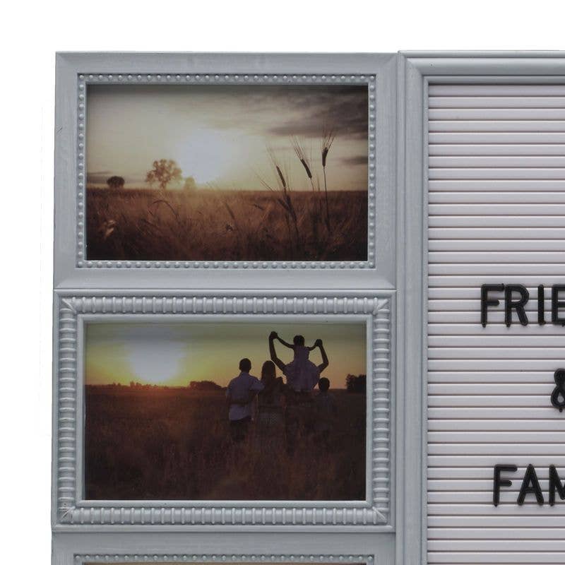 Assorted The Melannco 6-Opening With Pin Board Distress Gray Collage for wholesale on Faire1