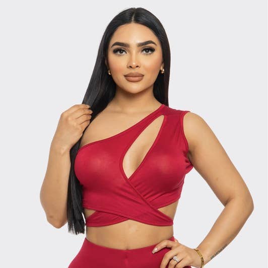 Conjunto de estilo sexy talla grande: top y pantalones cortos suaves para venta al por mayor de D.ROCK