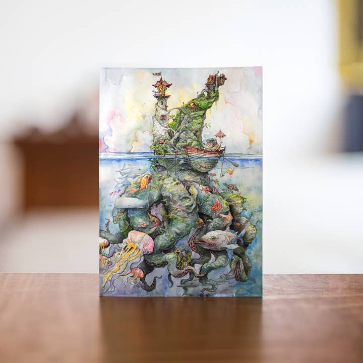 Mark Ludy Art Books & Games - Wholesale Everyday greeting card - 20 Pack | SEA LIFE COLLECTION | 10 Ludy Designs3