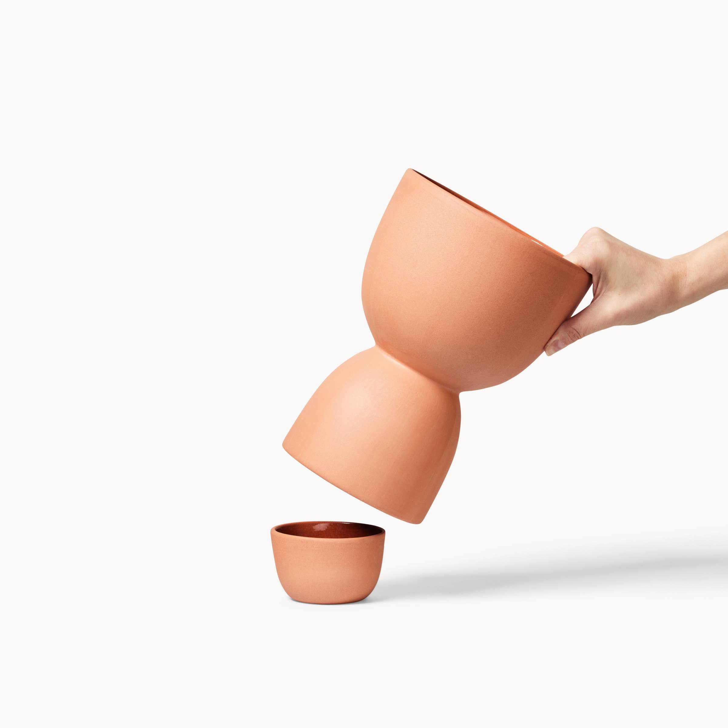 Franca - Vente Pot - Jardinières empilées en terre cuite6