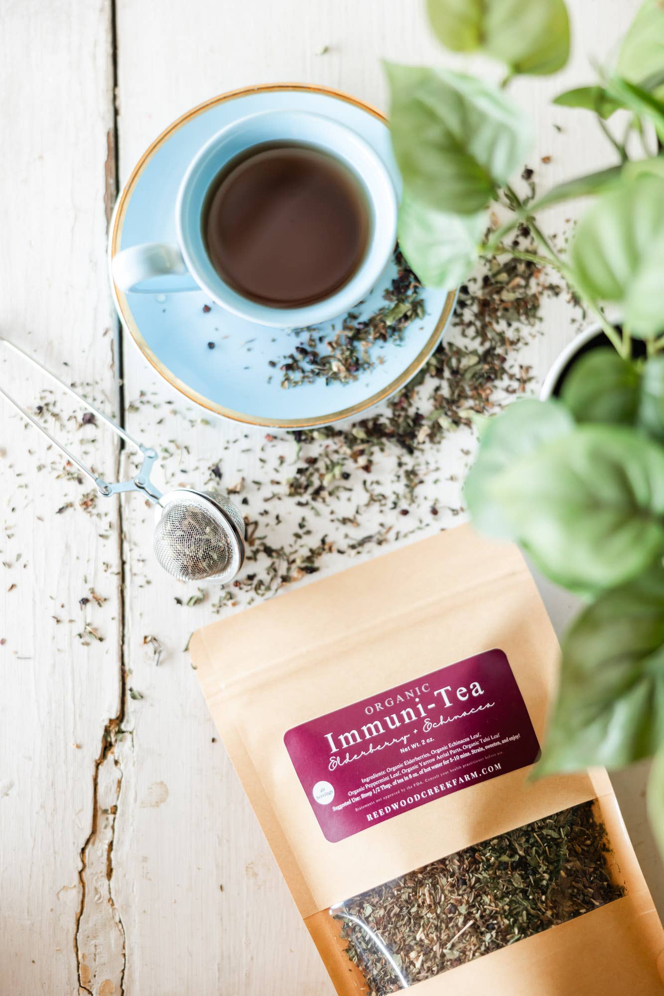 Reedwood Naturals - Wholesale Health/Detox Tea - Immuni-Tea Loose Leaf Herbal Tea1