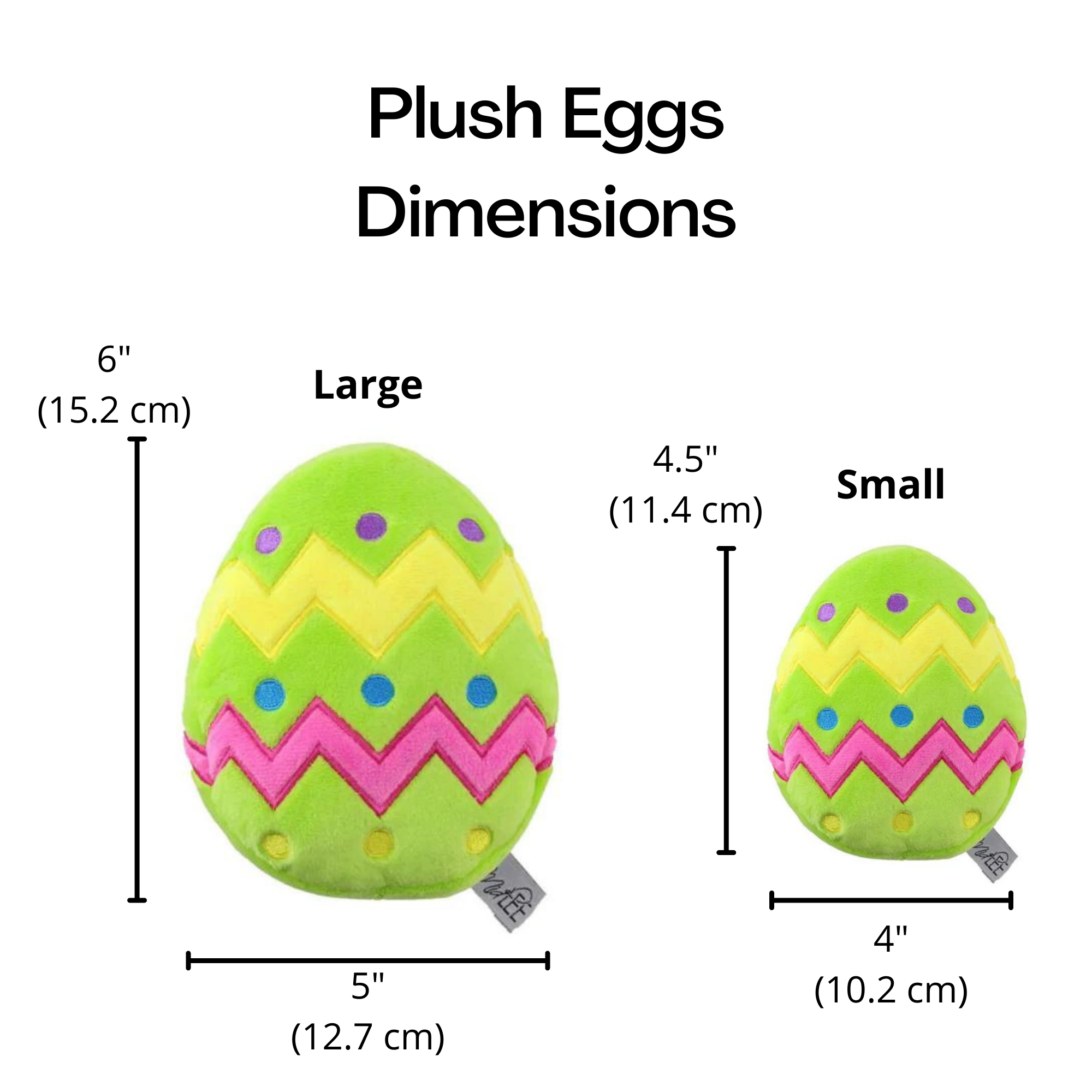 Midlee Designs – wholesale Pet plush toy – Dog – Midlee Plush Easter Egg Dog Toy with Squeaker8