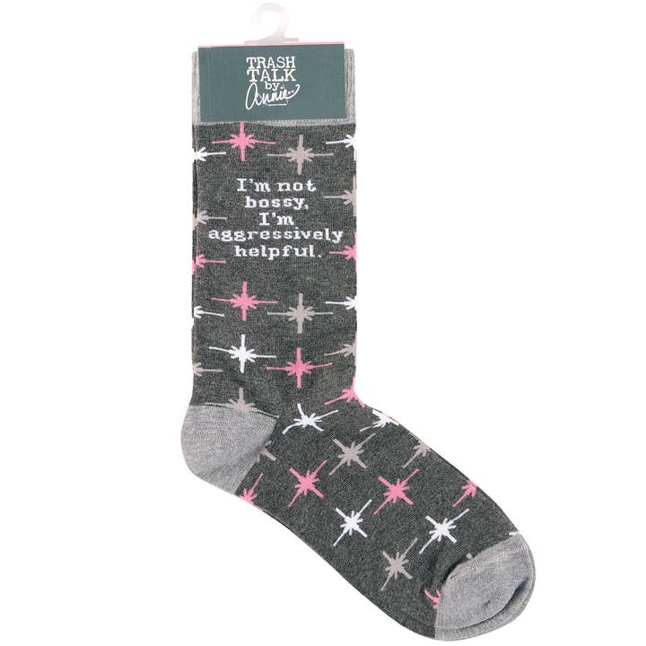 Primitives by Kathy - Wholesale Socks - Unisex - I'm Not Bossy Socks3