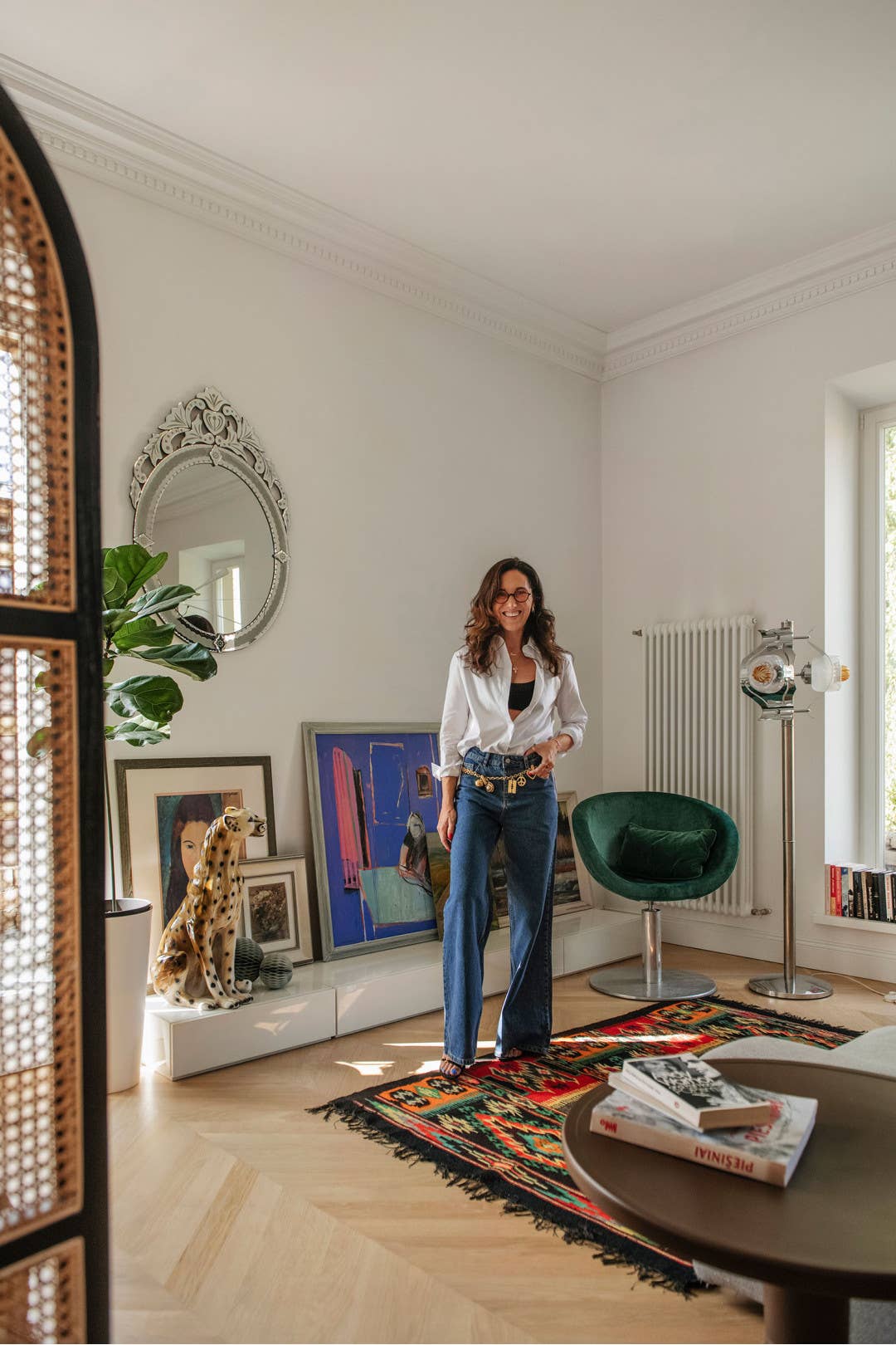 CAPSULE by Agnė Gilytė - Vente Chemise à col boutonné – femme - Chemise « FLORENCE » en coton de haute qualité49