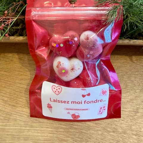 Pochon Fondants Saint Valentin pour la vente par Laëti’Creas