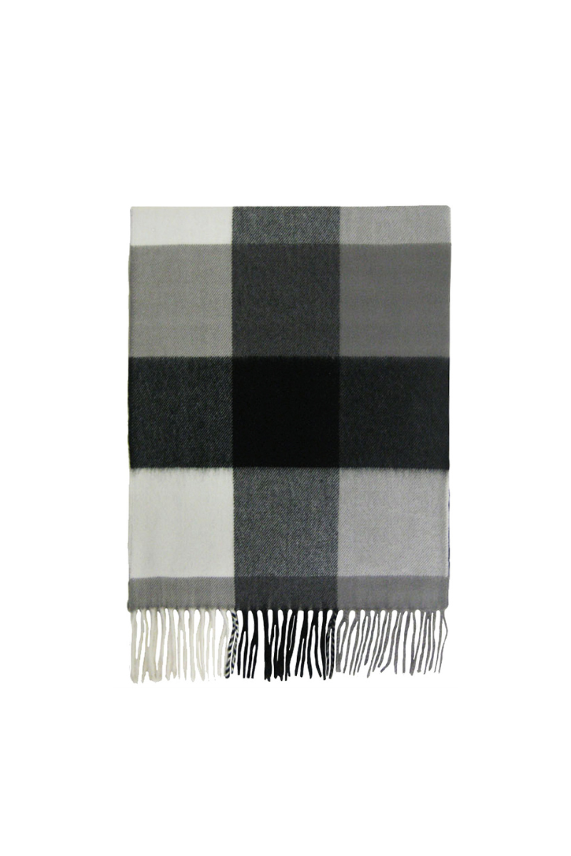 David And Young - Wholesale Scarf - Unisex - Softer than Cashmere PLAID BUFF Vegan Cashmere Touch Scarves40