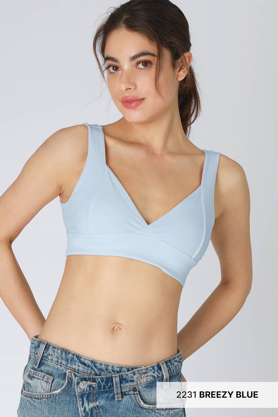 NIKIBIKI - Wholesale Bra - Women's - NS8347 - Clean Line Double Bra1