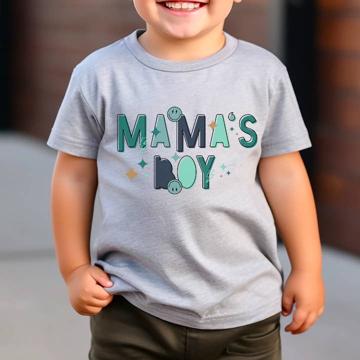 Mamas Boy DTF Print for wholesale by Simple Tymes