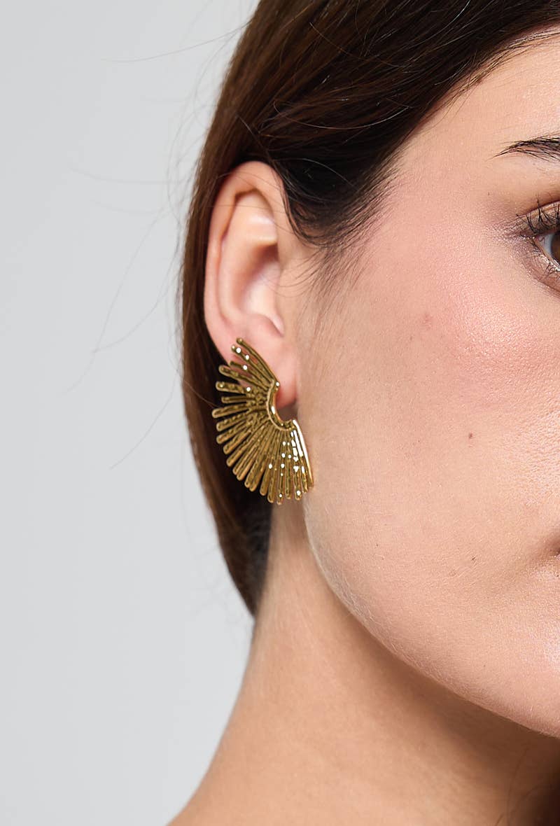 BYREN | ÉLINE L'ATELIER - Wholesale Dangle Earrings - 124AQ295 stainless steel earrings3