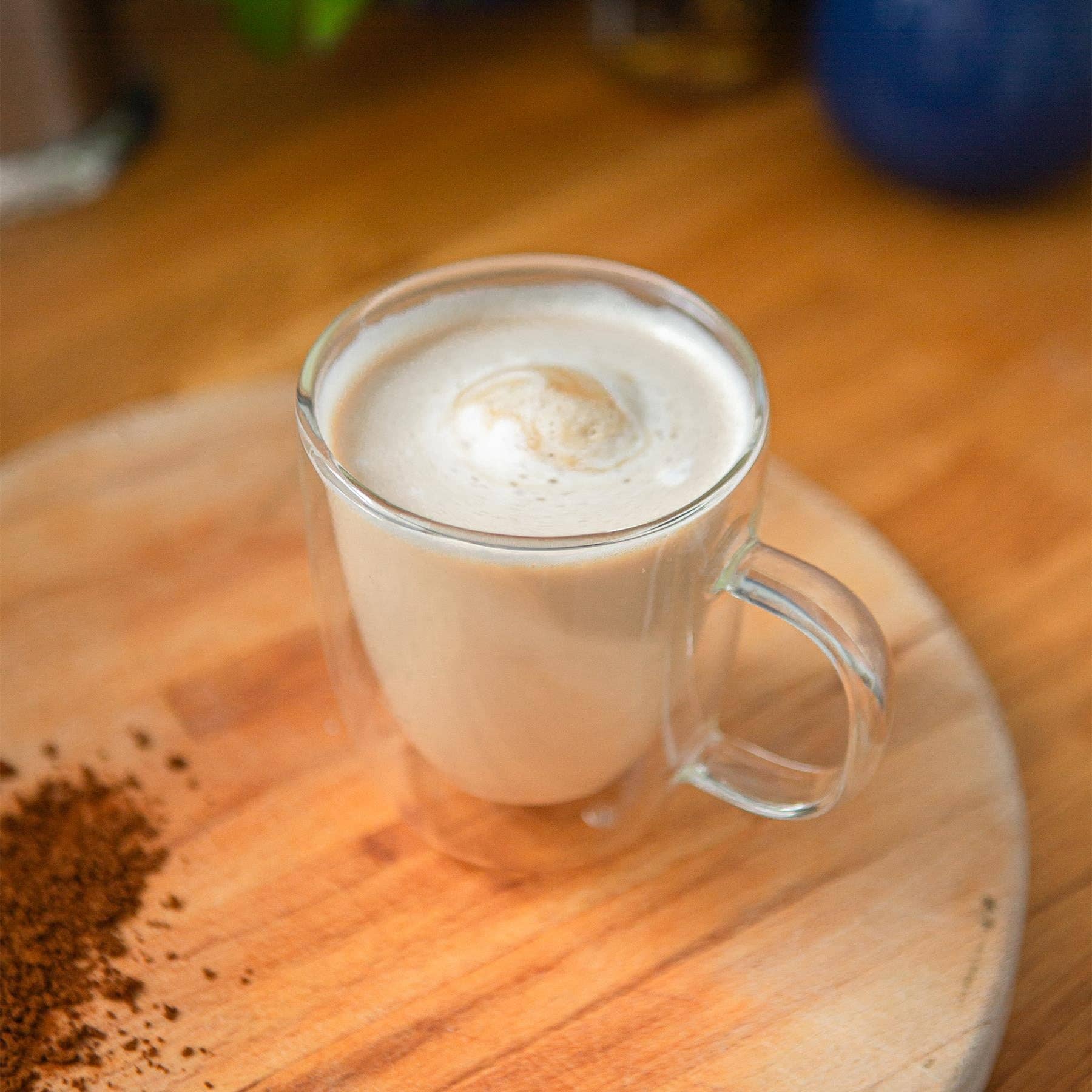 Rinkit Ltd - Vente Tasse à café - Tasse à café en verre double paroi 386 ml - Rink Drink2