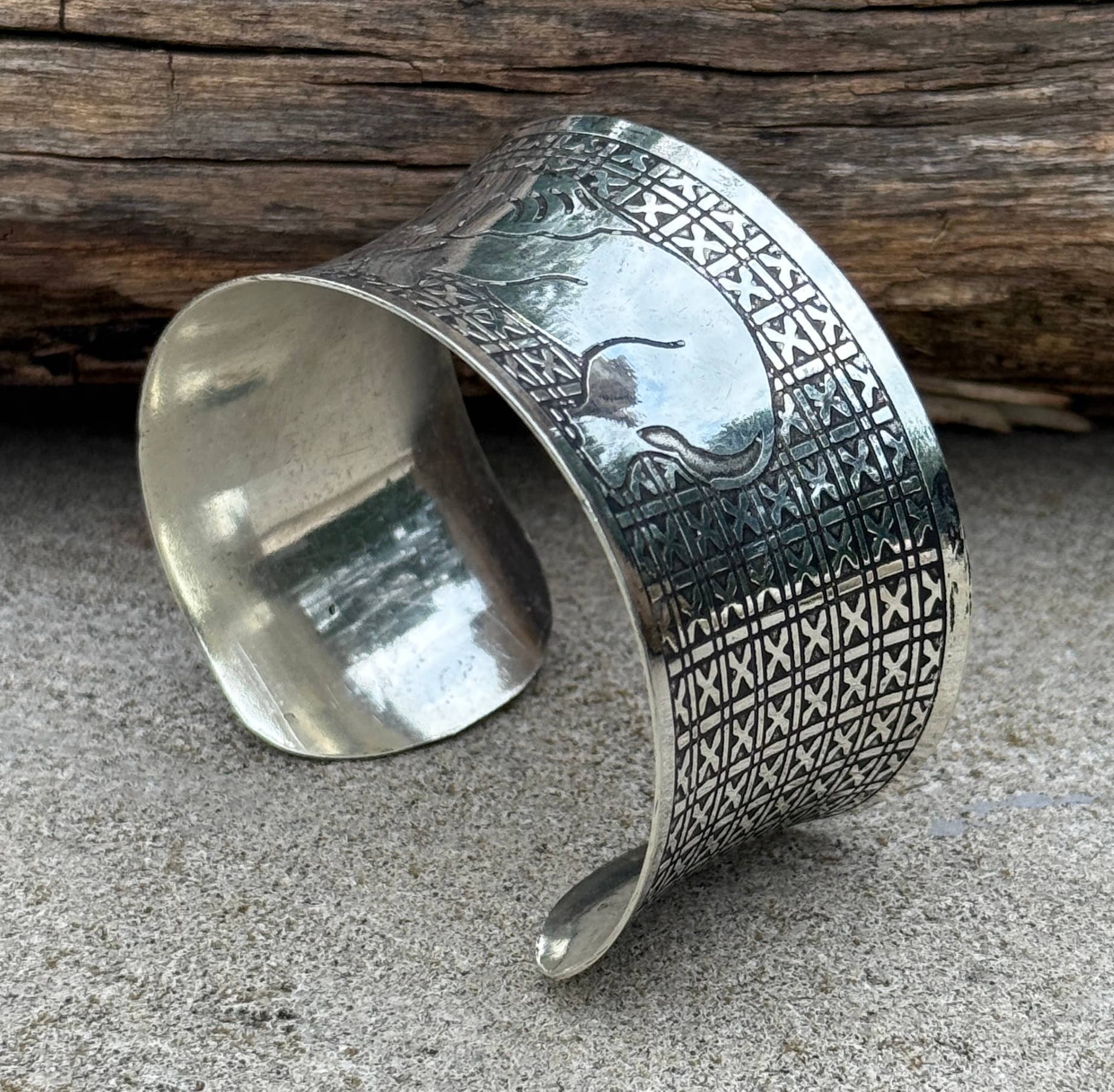 Lungta Imports - Wholesale Cuff Bracelet - Handcrafted Elephant Cuff Bracelet Bohemian Hippie Ethnic