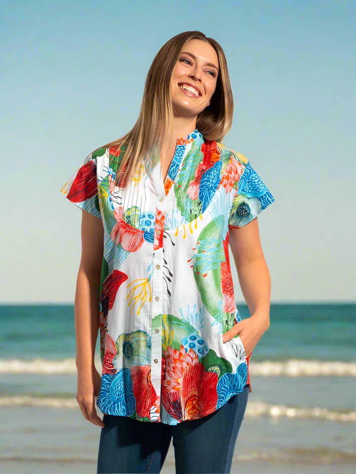 Mozaic Magnetic Top In White Marine for wholesale by Mozaic by Euro Dreaming