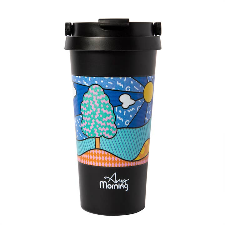 Any Morning Travel Coffee Mug 17 oz (500 Ml) for wholesale by Biggbrands