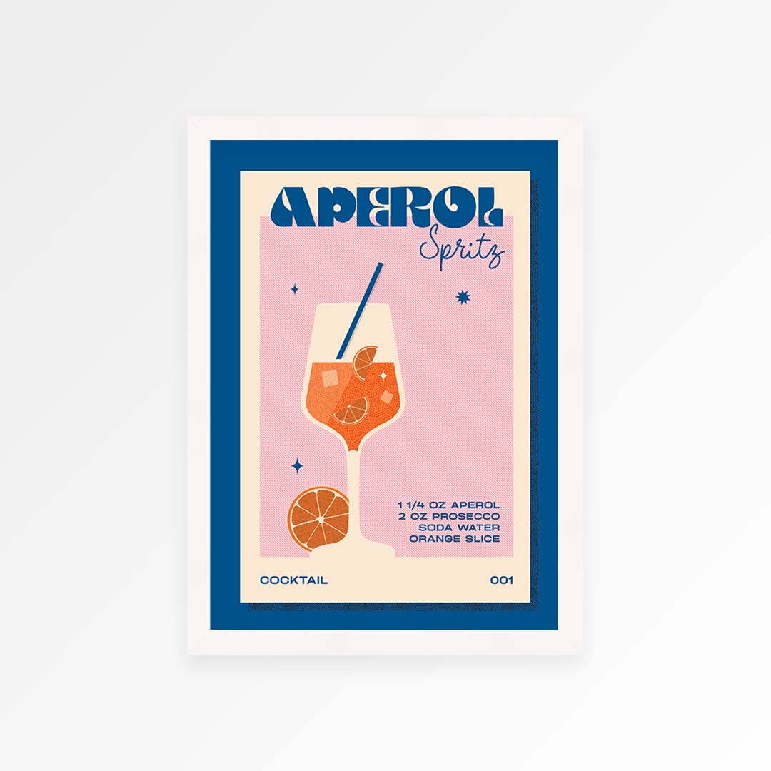 Proper Good - Wholesale Kunstprint - Retro Aperol Spritz print9