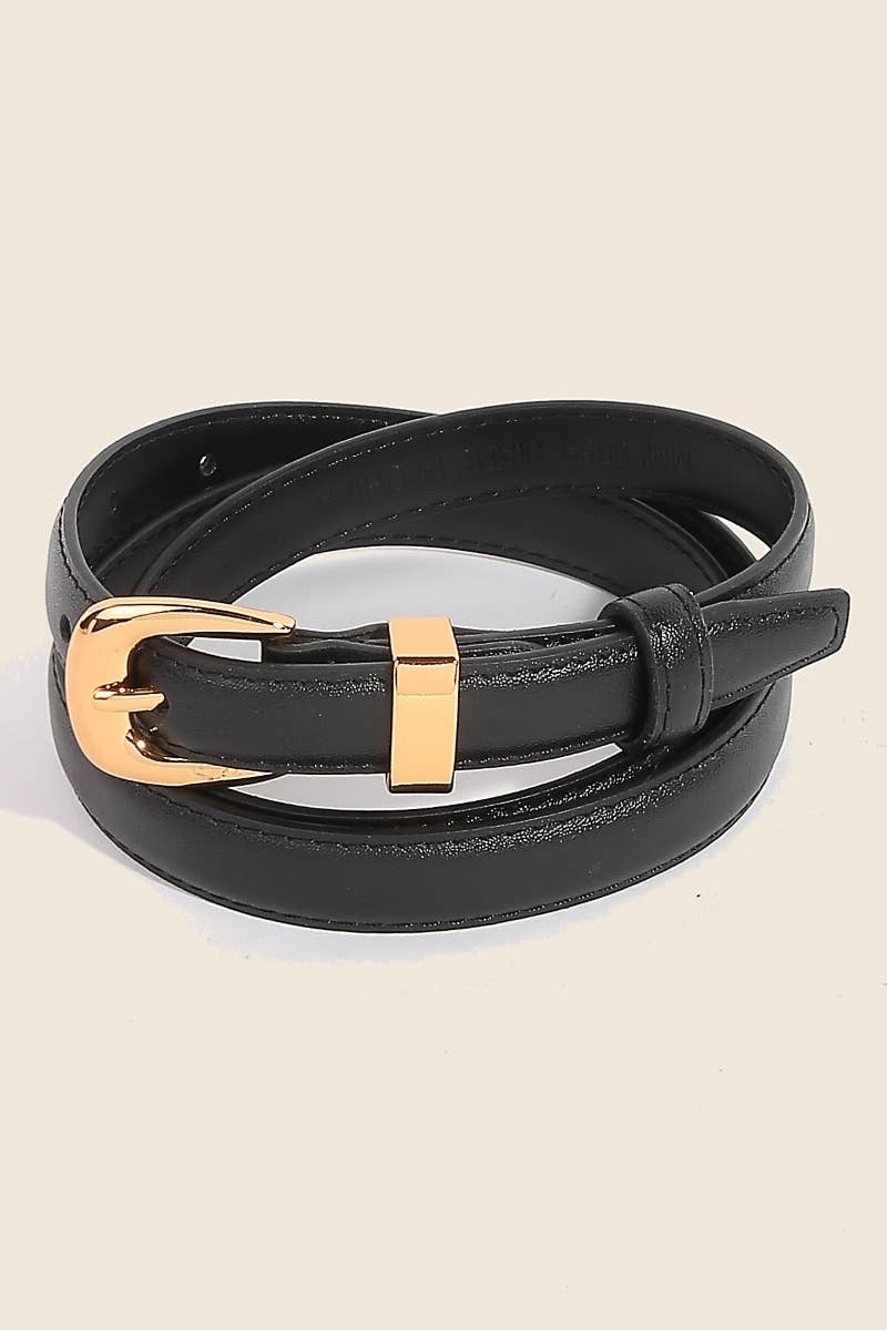 Anarchy Street - Vente Ceinture – femme - Ceinture fine en cuir à la mode3